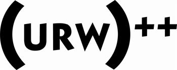 URW 1 řez dle výběru (Mac Type 1)